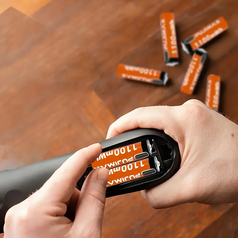 PUJIMAX 1.5V AA&AAA Rechargeable Lithium Battery 3400mWh/1100mWh, Type-C Port Charging Be Reused 1500 Times For Alarm Clocks